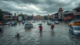 ভারী বর্ষণের আশঙ্কা, ৩ বিভাগে জলাবদ্ধতার সতর্কতা