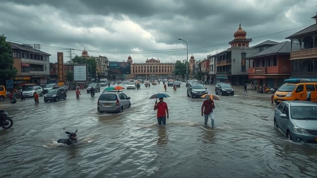 ভারী বর্ষণের আশঙ্কা, ৩ বিভাগে জলাবদ্ধতার সতর্কতা