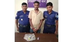 ফরিদপুরের মিজান গাঁজাসহ গোয়ালন্দে আটক