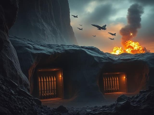 ভূগর্ভে লুকানো ইরানের হাজার হাজার ক্ষেপণাস্ত্র ভাণ্ডার