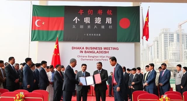 বাংলাদেশ সফরে চীনা বাণিজ্য প্রতিনিধি দল: বাড়ছে বিনিয়োগ সম্ভাবনা