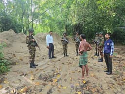 শ্রীমঙ্গলে মোবাইল কোর্টে ৫শ ঘনফুট বালু জব্দ