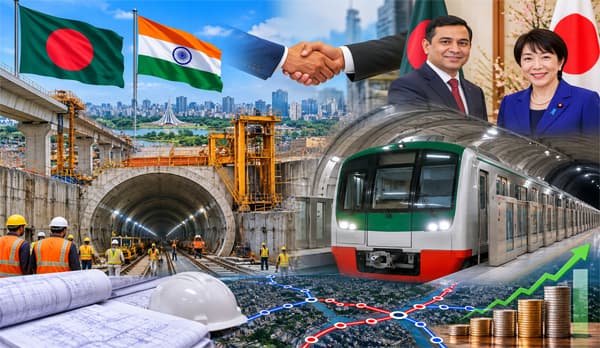 আড়াই লাখ কোটি টাকার মেট্রো পরিকল্পনায় বড় চুক্তি ভারতের