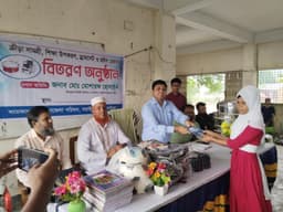 সরাইলে শিক্ষার্থীদের মাঝে ক্রীড়া ও শিক্ষা উপকরণ বিতরণ