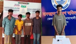 নোয়াখালীতে ডিএনসির অভিযান: ইয়াবা-গাঁজাসহ গ্রেপ্তার ৫
