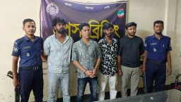 যশোরে অভিযানে ধরা পড়ল চট্টগ্রামের শীর্ষ সন্ত্রাসী ডেভিড ইমন