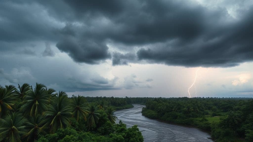 দেশের ৯ জেলায় ঝড়ো হাওয়ার সতর্কতা