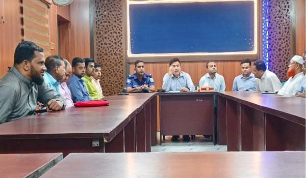 হিলিতে পহেলা বৈশাখ উদযাপন উপলক্ষে প্রস্তুতি সভা অনুষ্ঠিত