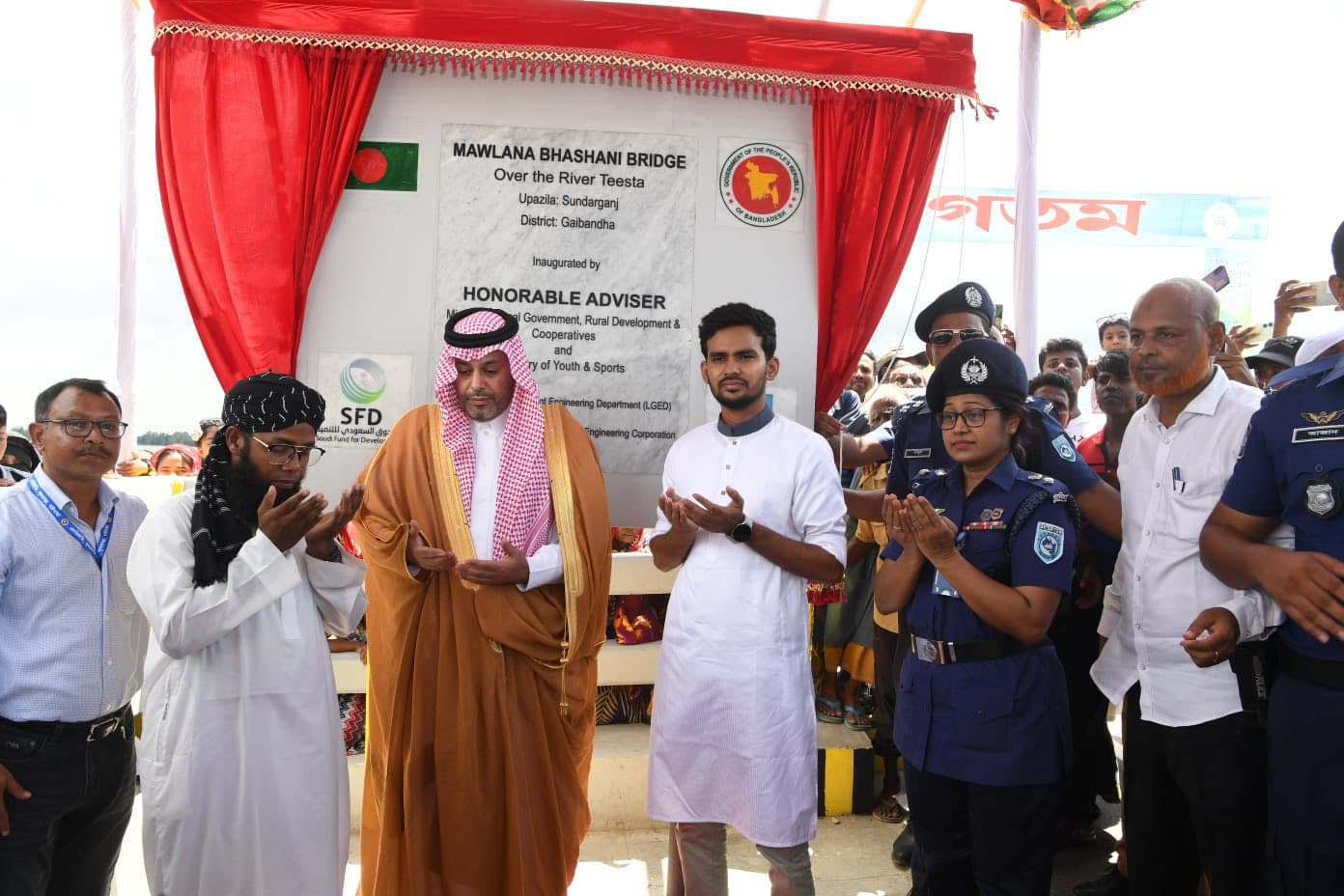 উত্তর জনপদের স্বপ্নপূরণ, উদ্বোধন হলো ‘মওলানা ভাসানী সেতু’
