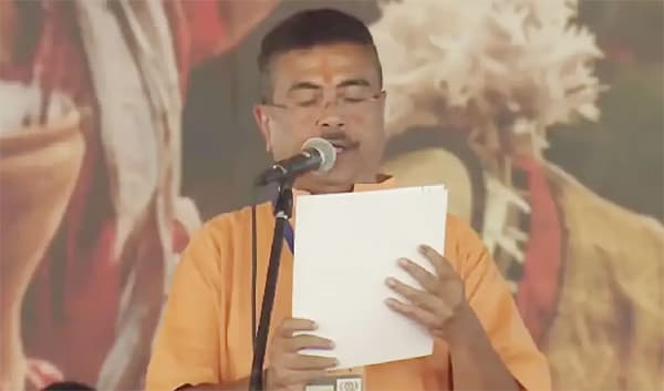 ব্রিগেডে ঐতিহাসিক মুখ্যমন্ত্রীর শপথ নিলেন শুভেন্দু অধিকারী