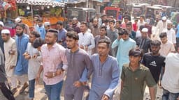 দেবীদ্বারে আওয়ামী লীগ নিষিদ্ধের দাবিতে উত্তাল বিক্ষোভ
