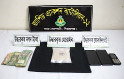 সিরাজগঞ্জে হেরোইনসহ দুই মাদক ব্যবসায়ী গ্রেপ্তার