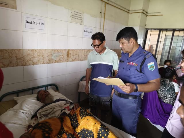 বাইপাসে মুখোমুখি সংঘর্ষে নিহত ১, আহত শিশুসহ ৬