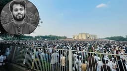 সংসদ ভবনে ইতিহাস গড়া জানাজা সম্পন্ন শহীদ হাদির