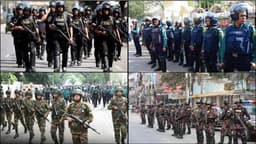 ভোট ঘিরে সাত দিন মাঠে থাকবে আইনশৃঙ্খলা বাহিনী