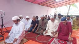 মৌলভীবাজারে শতাধিক মানুষের ঈদ উদযাপন