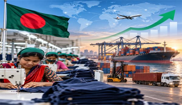 দেশে জ্বালানি সংকটেও রপ্তানি আয় বাড়ল দুই মাসে 