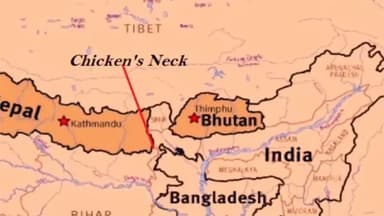 চিকেনস নেকে চার লেন, বরাদ্দ ২ হাজার ৭৭ কোটি রুপি