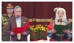 বাংলাদেশের ২৬তম প্রধান বিচারপতি হিসেবে শপথ নিলেন বিচারপতি জুবায়ের রহমান চৌধুরী