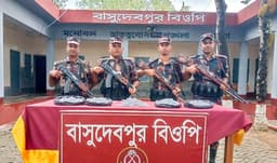 হিলিতে বিজিবির অভিযানে বিপুল পরিমাণ ভারতীয় নিষিদ্ধ ইনজেকশন জব্দ