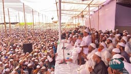 ঐতিহাসিক চরমোনাই মাহফিল আখেরী মুনাজাতে শেষ: লাখো মানুষের রোনাজারি