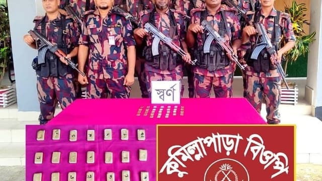মহেশপুরে ৬ কোটি টাকার ৩১টি স্বর্ণের বার উদ্ধার, পাচার চক্রের খোঁজে অভিযান জোরদার