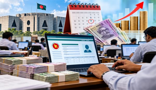 ৫ অক্টোবর থেকে নতুন পে-স্কেলে বেতন নির্ধারণ শুরু