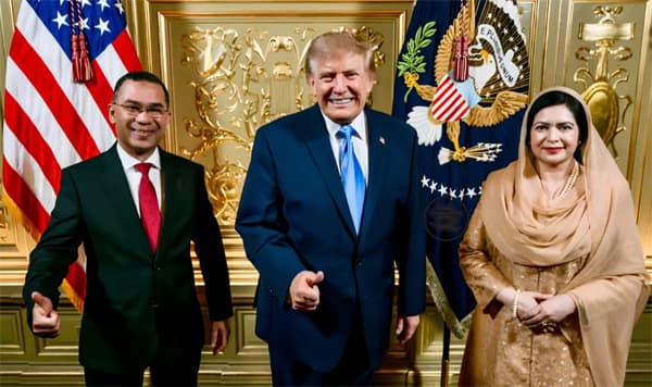 ট্রাম্পের নৈশভোজের ছবি প্রকাশ করলেন প্রধানমন্ত্রী