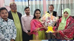 উলিপুরে ভেটেরিনারি সার্জন ডাঃ সামছুন নাহারের যোগদান