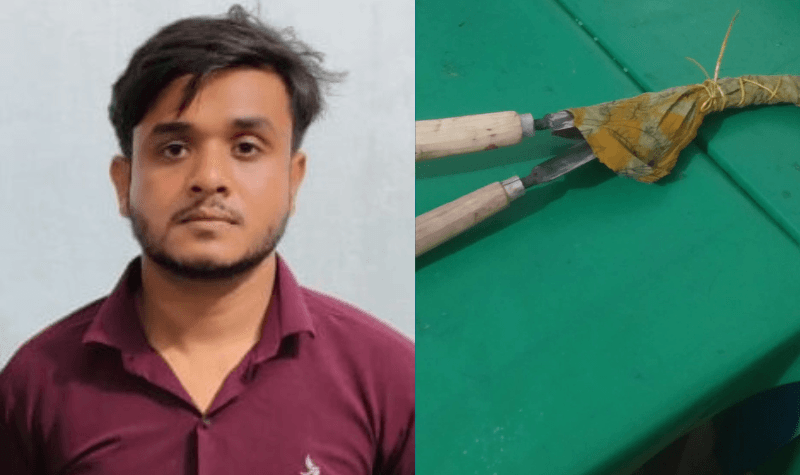 হাসপাতালে হাসুয়া নিয়ে উপস্থিতি, গ্রেপ্তার এক যুবক