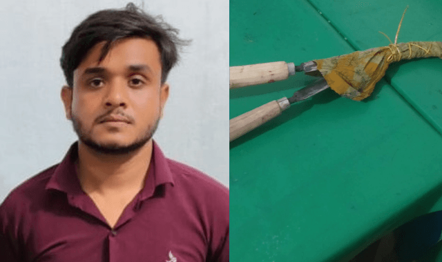 হাসপাতালে হাসুয়া নিয়ে উপস্থিতি, গ্রেপ্তার এক যুবক