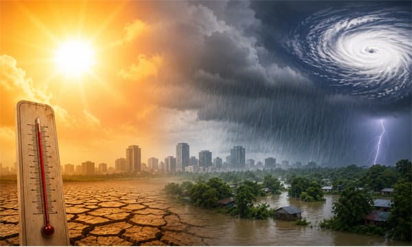 সেপ্টেম্বরে বৃষ্টি কম, বাড়বে তাপমাত্রা ও তাপপ্রবাহের শঙ্কা