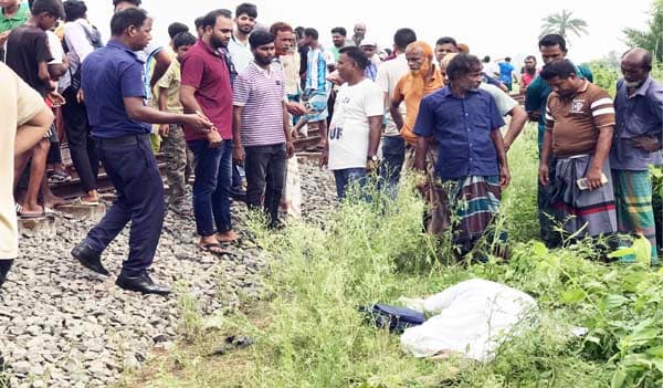 আত্রাইয়ে রেললাইনের পাশে পড়েছিল শিক্ষকের মরদেহ