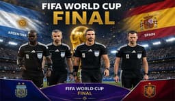 স্পেন আর্জেন্টিনা ফাইনালে দায়িত্বে স্লাভকো ভিনচিচের বহুজাতিক রেফারিং প্যানেল