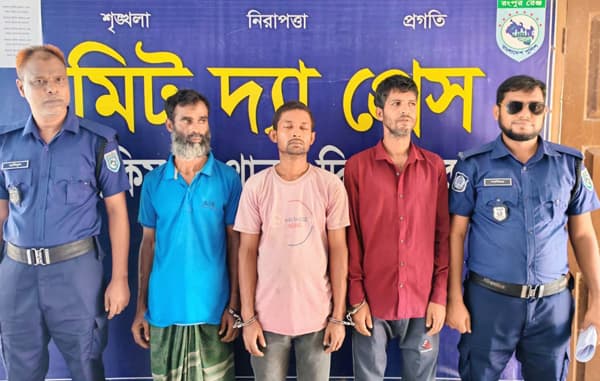 হিলিতে মাদকবিরোধী অভিযানে তিনজনের কারাদণ্ড, গ্রেপ্তার আরও দুই