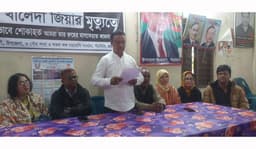 জানাযা নামাজে বক্তব্য দেওয়াকে কেন্দ্র করে অপপ্রচার, সংবাদ সম্মেলন 