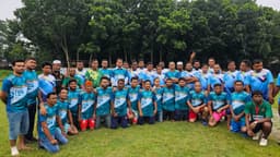 গোয়ালন্দে প্রবাসী ফোরামের ব্যতিক্রমধর্মী ফুটবল উৎসব