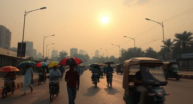 ঢাকায় গরম বাড়ছে, আকাশ থাকবে আংশিক মেঘলা