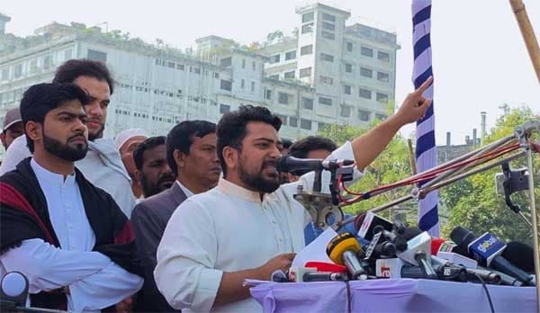 বাংলাদেশের নিয়ন্ত্রণ ঢাকা থেকে, দিল্লির তাবেদারি নয়: নাহিদ ইসলাম