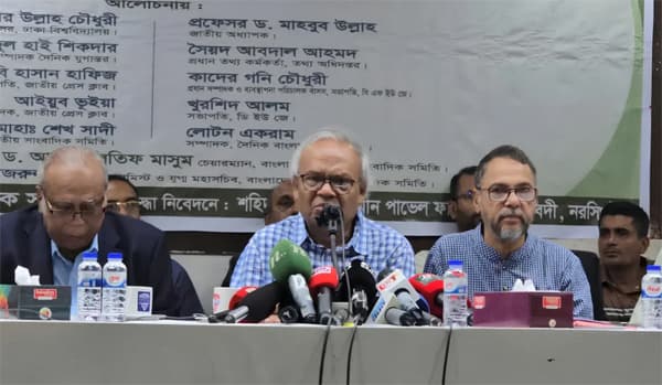 স্বৈরাচারবিরোধী আন্দোলনে সাংবাদিকদের ভূমিকা ছিল গুরুত্বপূর্ণ: রিজভী