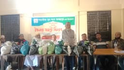 মাহে রমজান উপলক্ষে কমলগঞ্জে ইফতার সামগ্রী বিতরণ 