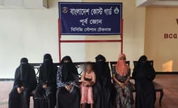 মালয়েশিয়া পাচারকালে টেকনাফে নারী-শিশুসহ ৭ জন উদ্ধার