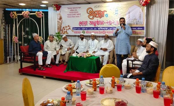 বরিশালে ইলেকট্রিক ব্যবসায়ী সমবায় সমিতির উদ্যোগে ইফতার ও দোয়া মাহফিল অনুষ্ঠিত
