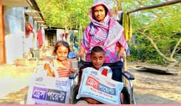 প্রতিবন্ধী সন্তানদের জন্য মায়ের চিকিৎসায় সাহায্যের আবেদন