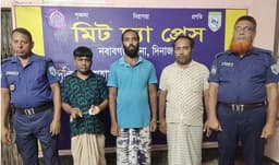 নবাবগঞ্জে ডেভিল হান্ট, হেলমেট বাহিনীর প্রধানসহ তিনজন গ্রেফতার