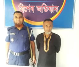 উলিপুরে সন্ত্রাসবিরোধী আইনে আলমগীর বসুনিয়া গ্রেফতার