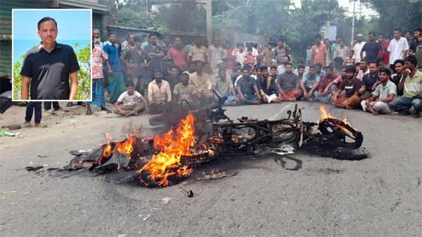 আড়াইহাজারে মাটি কাটা দ্বন্দ্বে বিএনপি নেতা খুন, সড়ক অবরোধ