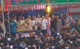 গোয়ালন্দে আন্তঃজেলা ফুটবল টুর্নামেন্টে চ্যাম্পিয়ন ফরিদপুর 