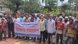 ঝালকাঠি কলাবাগানে পানির তীব্র অভাব, পৌরবাসীর বিক্ষোভ