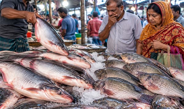 গরিবের পাঙাশ-তেলাপিয়াও এখন আড়াইশ টাকার বাজারে